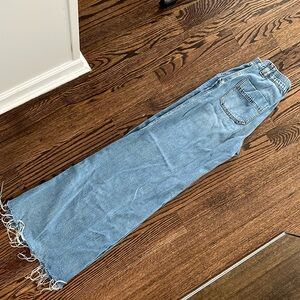 Garage wide leg jeans. Size 0 / 24
